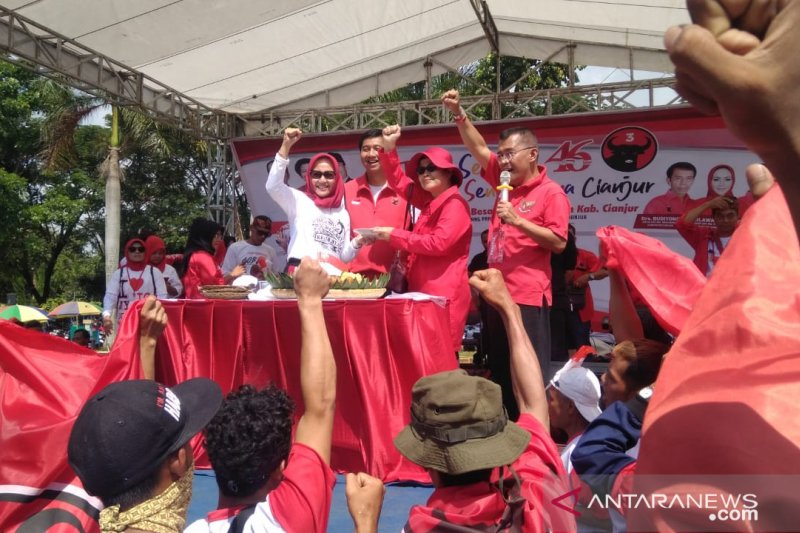 Ini target PDIP untuk DPRD Cianjur