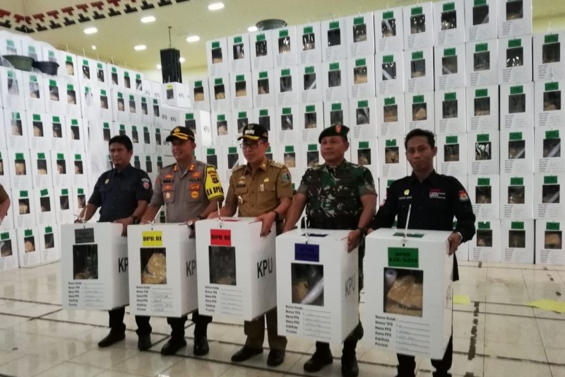 KPU Lampung Timur Masih Kekurangan 11.612 surat suara