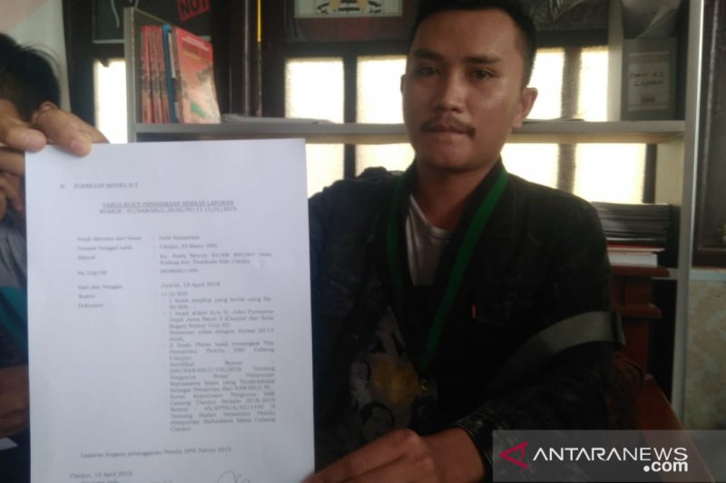 HMI Cianjur laporkan caleg DPR lakukan politik uang