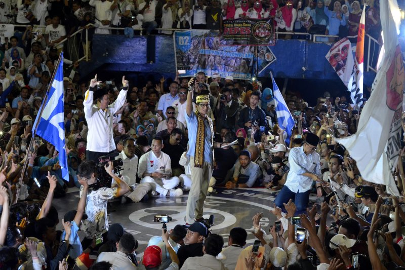 KAMPANYE SANDIAGA UNO DI LAMPUNG