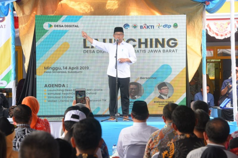 600 Desa di Jabar dipasang wifi gratis