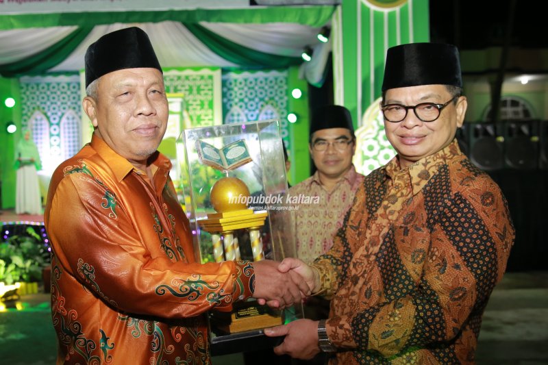 Pesan Gubernur kepada Pemenang MTQ, Teruslah Berlatih!