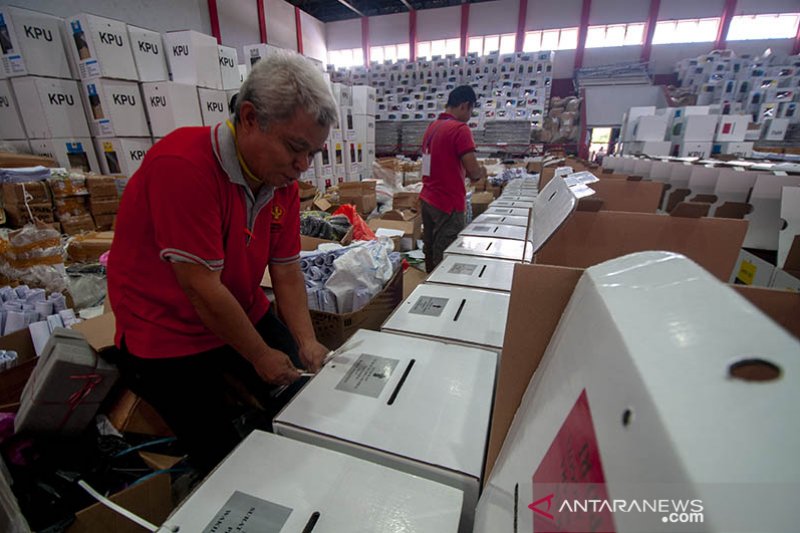 DISTRIBUSI LOGISTIK PEMILU PALU