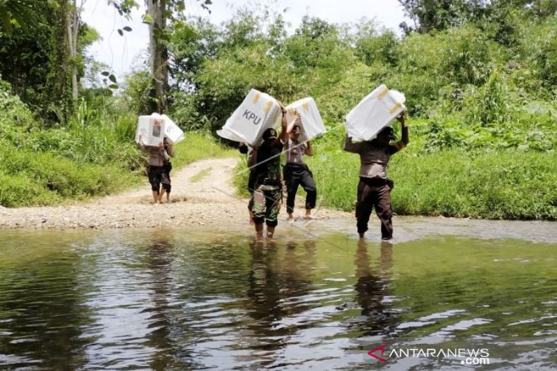 DISTRIBUSI LOGISTIK PEMILU DI PERBATASAN