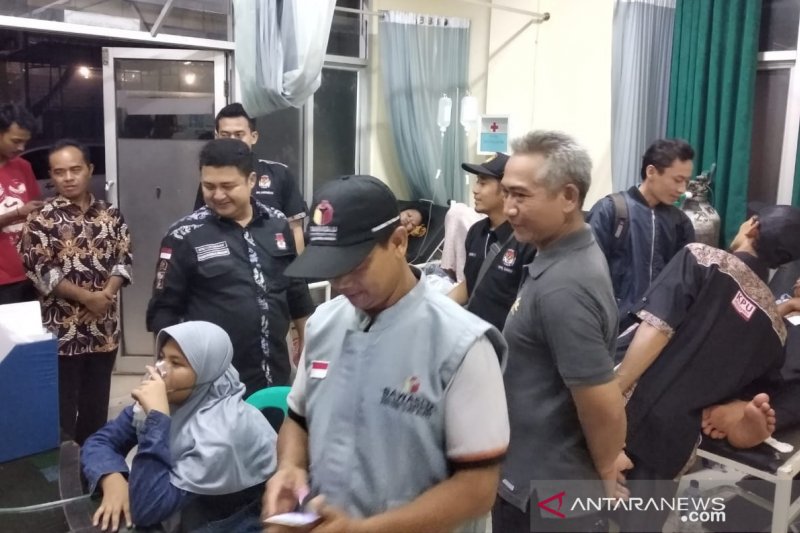 2 petugas meninggal dunia dan 4 petugas pingsan di KPPS di Bogor