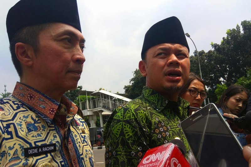 Wali Kota dan rombongan pejabat Kota Bogor datangi KPK