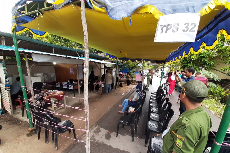 Pemungutan suara ulang di Tanjungpinang masih sepi pemilih
