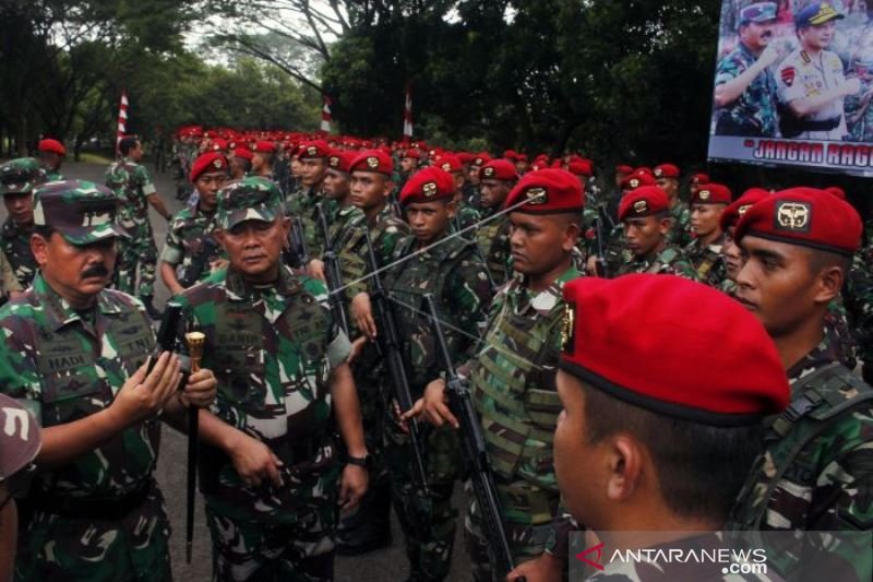 APEL KESIAPAN PERSONEL KOPASSUS