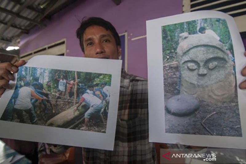 Penyelamatan arca Meboku dari pencurian