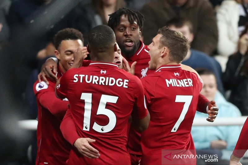 Liverpool kembali pimpin klasemen Liga Inggris, Cardiff terdegradasi