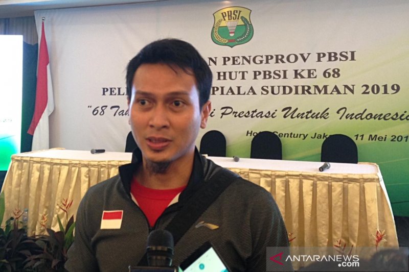 Pebulutangkis M Ahsan berniat puasa selama Piala Sudirman 2019