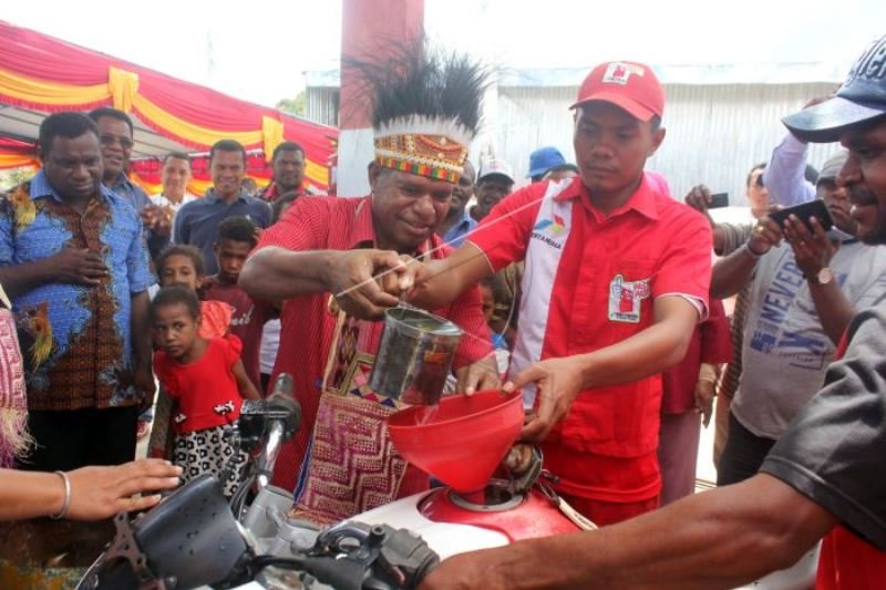BBM Satu Harga di pedalaman Papua Barat