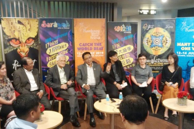 Sarawak gelar 3 festival musik pada Juli
