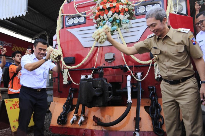 Frekuensi kereta api Pangrango rute Bogor-Sukabumi ditambah