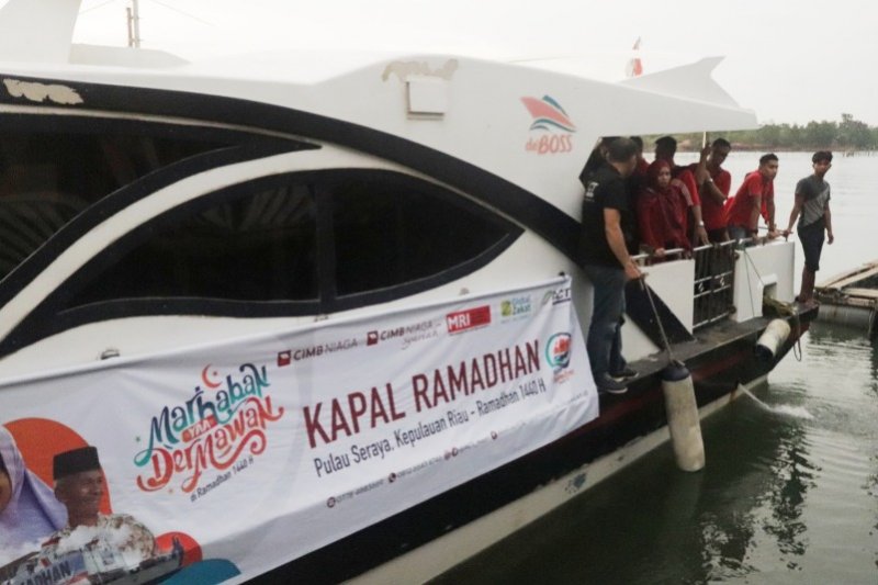 ACT bersama CIMB Niaga layarkan Kapal Ramadhan kunjungi berbagai pulau
