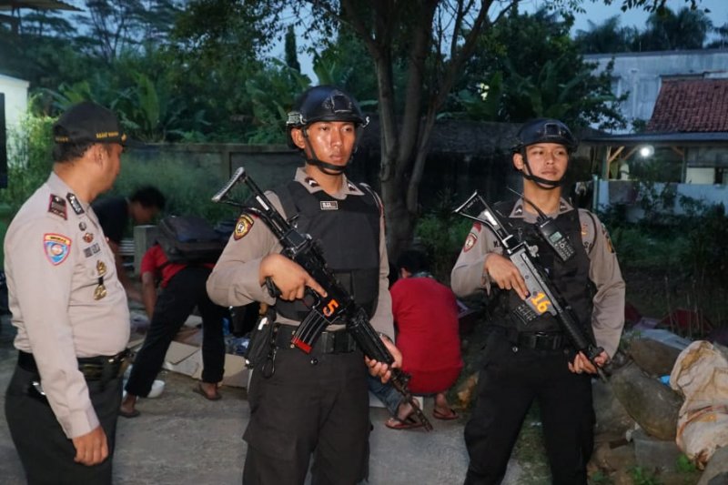 Terduga teroris jaringan ISIS di Cibinong Bogor ditangkap