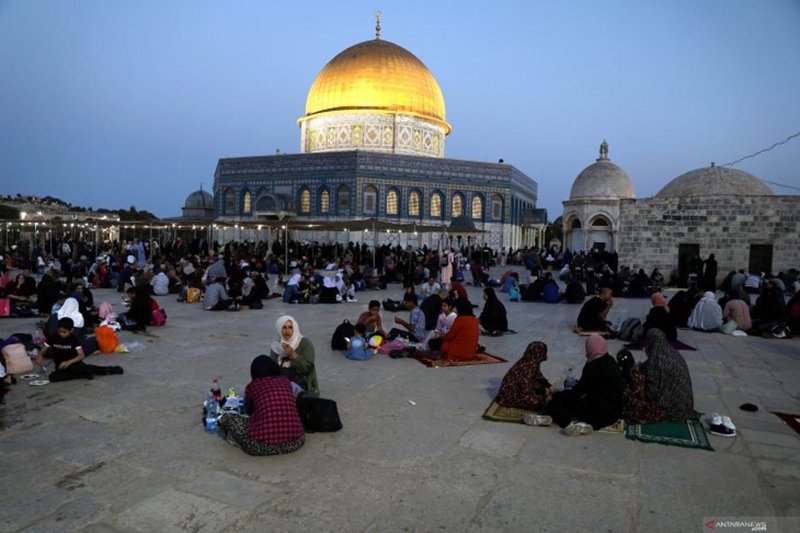 (FOTO) Masya Allah, begini sulitnya Ramadhan di Palestina