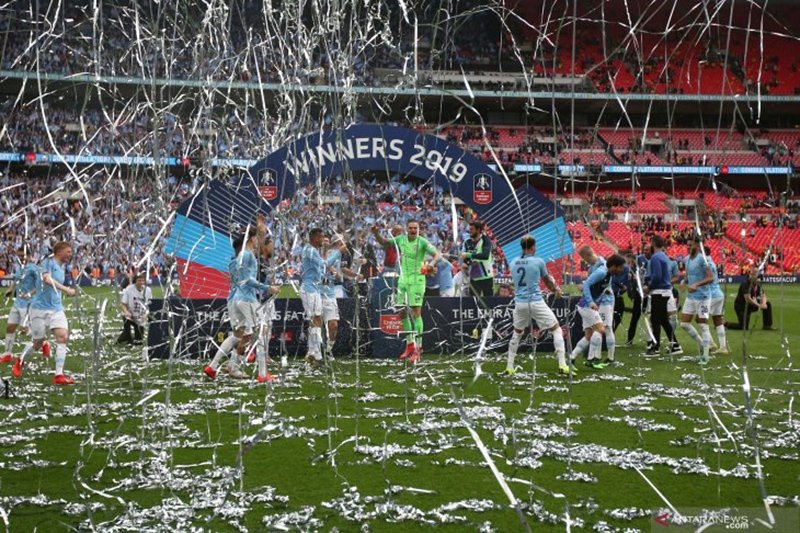 Piala FA lengkapi Treble Winner Manchester City