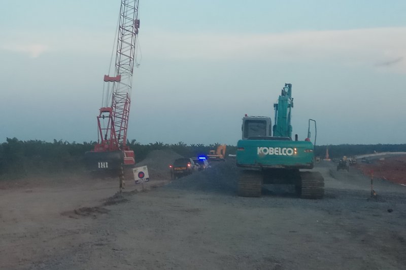 Tol Trans Sumatera ruas Terbanggi Besar-Pematang Panggang