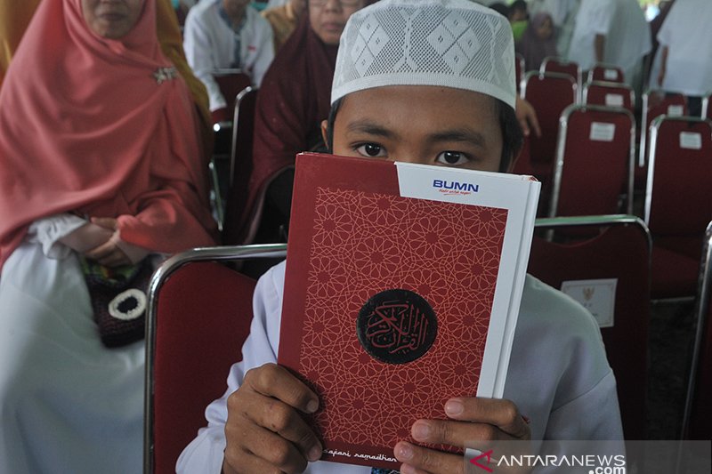 Menteri BUMN dan para dirut BUMN lakukan safari Ramadhan di Palembang