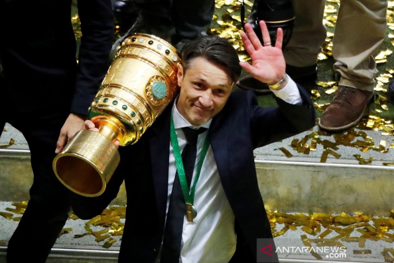 Bayern Muenchen juara Piala Jerman usai menang atas Leipzig