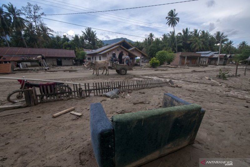 Begini wujud desa yang diterjang banjir bandang ketiga kalinya