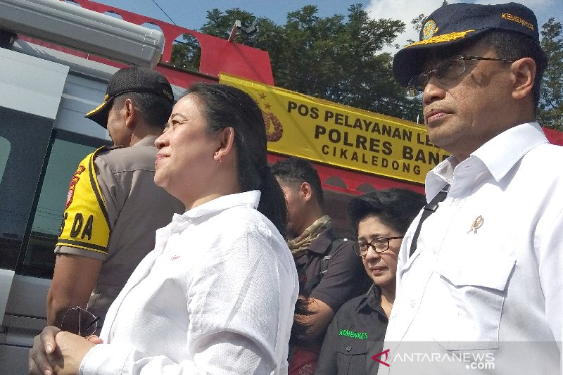 Empat menteri pantau jalur mudik lintas Nagreg dan Limbangan