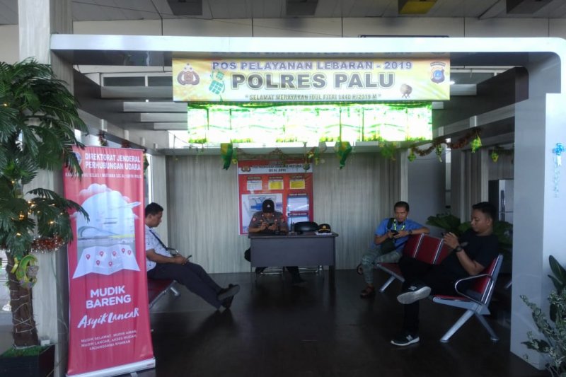 Polres Palu siagakan sembilan posko mudik Lebaran