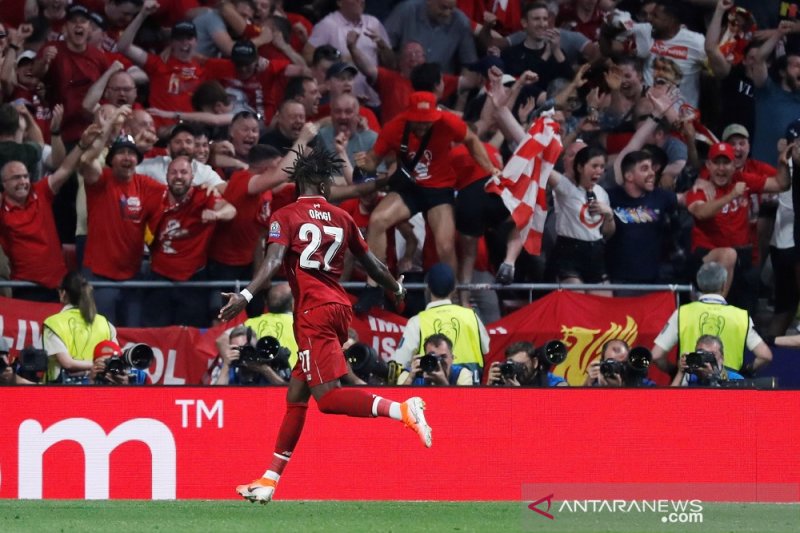 Liverpool juara Liga Champions usai tundukkan Tottenham