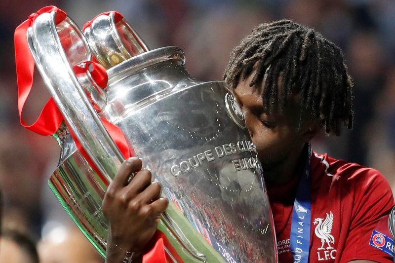 Divock Origi masuk daftar pemain pengganti cetak gol di final Liga Champions