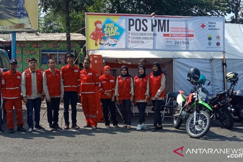 PMI Cianjur siagakan relawan terlatih  di Jalur mudik