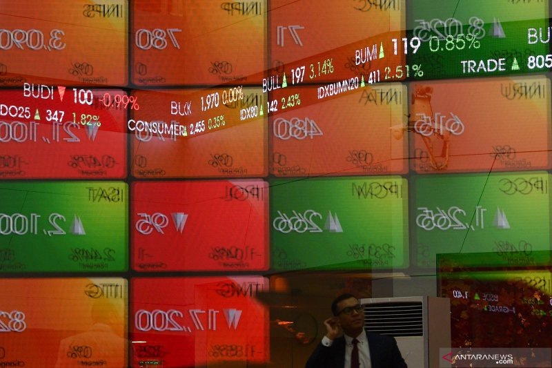 IHSG akhir pekan ditutup menguat ditengah koreksi bursa Asia