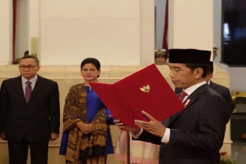 Presiden lantik Gubernur dan Wakil Gubernur Lampung