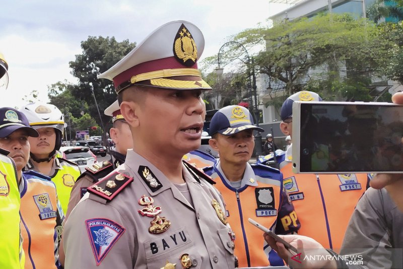 Polisi tidak akan tolerir kendaraan yang parkir sembarangan di Kota Bandung