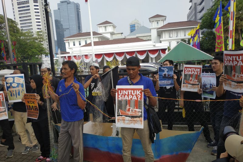 Nelayan Teluk Jakarta merasa dikhianati Gubernur terkait penerbitan IMB pulau reklamasi