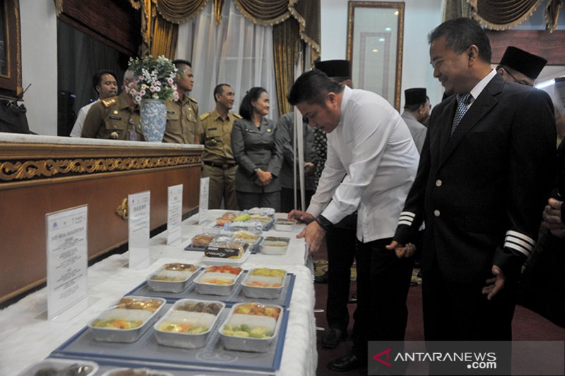 Meal Test makanan jemaah haji embarkasi Palembang