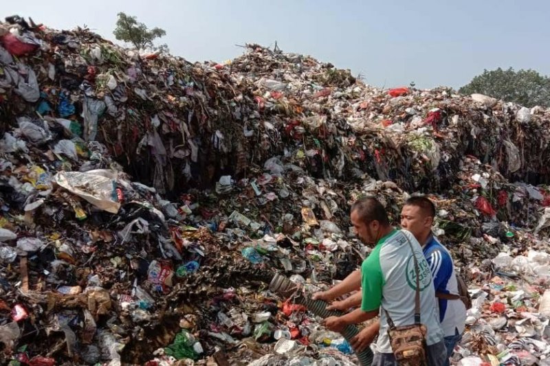 DLH Cianjur antisipasi kebakaran di TPSA Pasirsembung