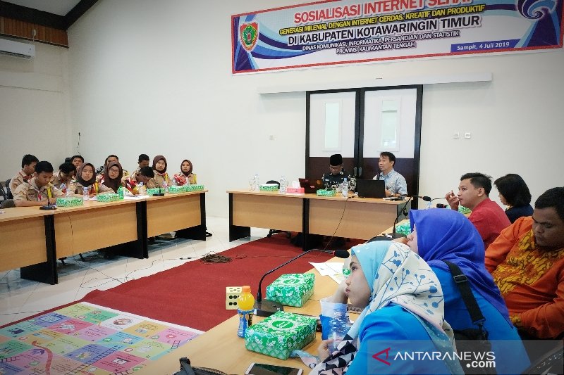 Generasi milenial Kotim diarahkan jadi pengguna internet sehat