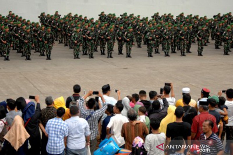 Pengiriman pasukan TNI pengamanan perbatasan RI-Papua Nugini