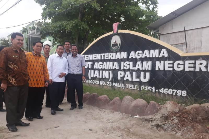 Kunjungan kerja Sekjen Kementerian Agama RI ke IAIN Palu