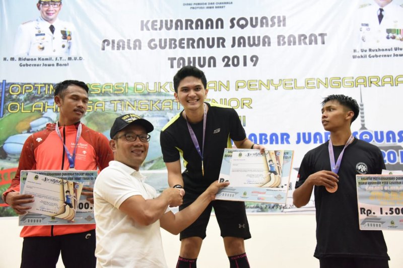 Ridwan Kamil dorong Squash jadi cabang olahraga di PON 2020