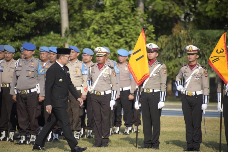 Gubernur Jawa Barat harapkan Polri profesional-modern-terpercaya
