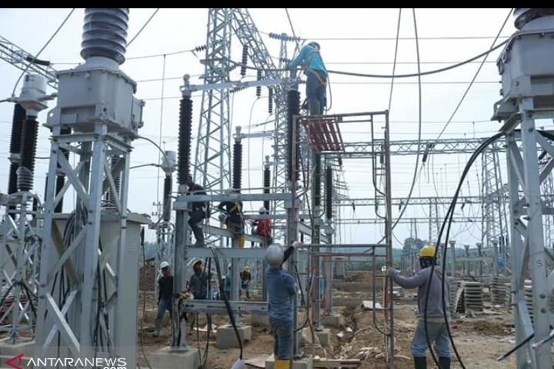 GI PLN Sungai Rumbai segera rampung, suplai listrik di Dharmasraya melimpah