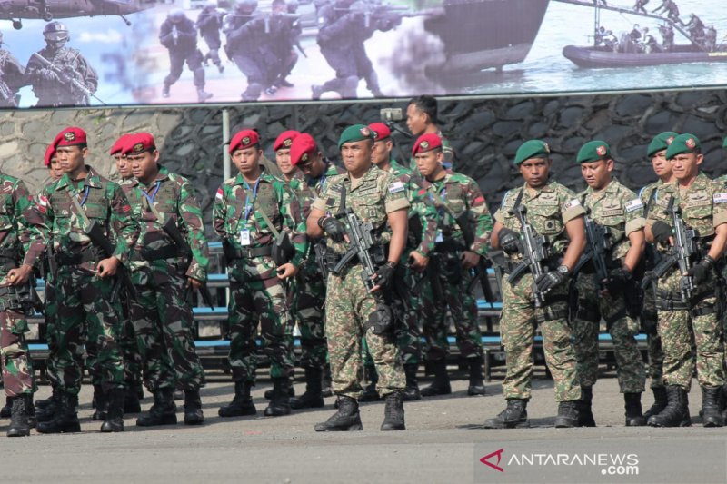 TNI dan tentara Malaysia belajar tanggulangi teroris di Bogor