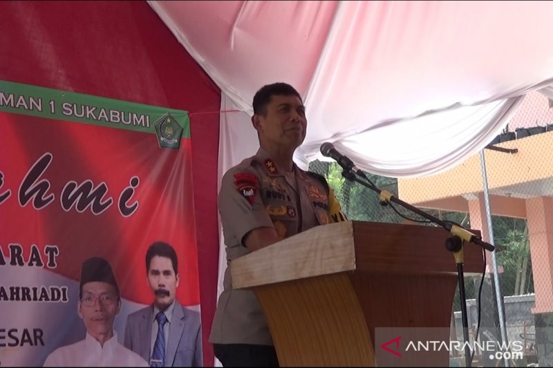 Polda Jabar memproses viral pengibaran bendera HTI di MAN 1 Sukabumi