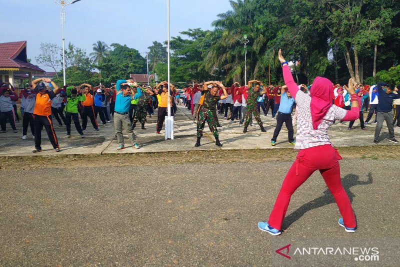 Satgas TMMD dukung program Gerakan Masyarakat Hidup Sehat