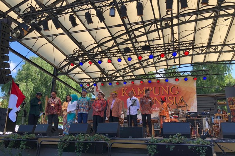 Ridwan Kamil resmi buka Kampung Indonesia di Swedia