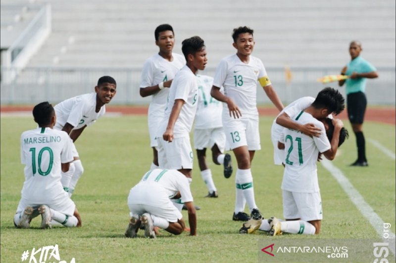 Harapan Timnas U-15 Indonesia ke final pupus setelah kalah dari Thailand