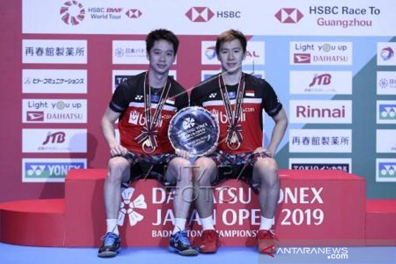 Marcus/Kevin juara Japan Open 2019