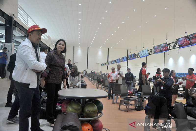 Menpora datangi Arena Bowling Jakabaring